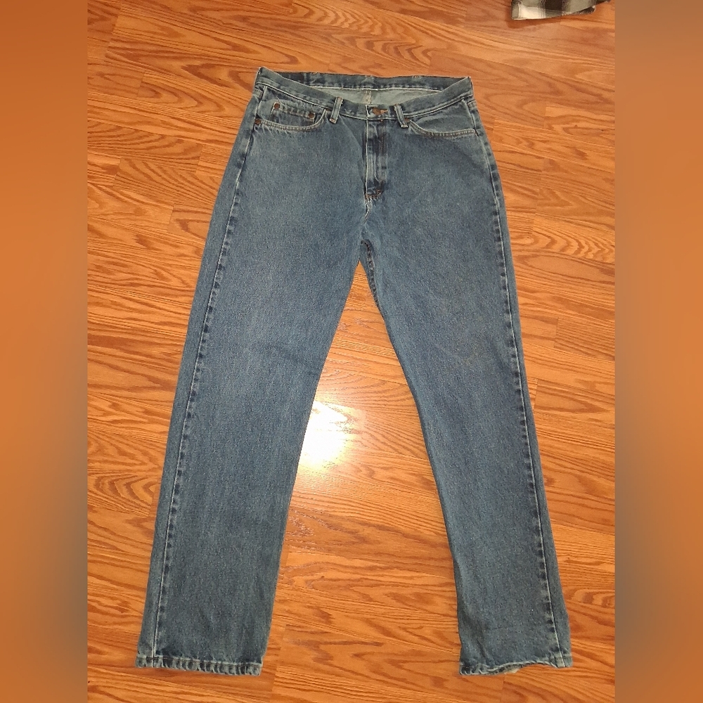 Wrangler Men's Straight Blue Jeans
